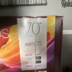 LG TV 70” (Brand New)