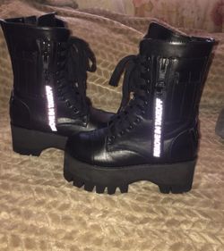 Poster Girl platforms size 5