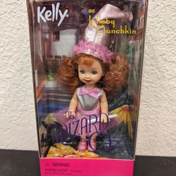 Kelly as Lullaby Munchkin Doll Wizard of Oz 1999 NIB 25818 Vintage Mattel Barbie