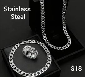 Stainless Steel Jewelry set