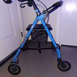 Walker, guardian premium Walker, no rubber or latex.High capacity 300 plus very nice.Rare cornflower blue with extra storage memory from seat 💙 Nice!