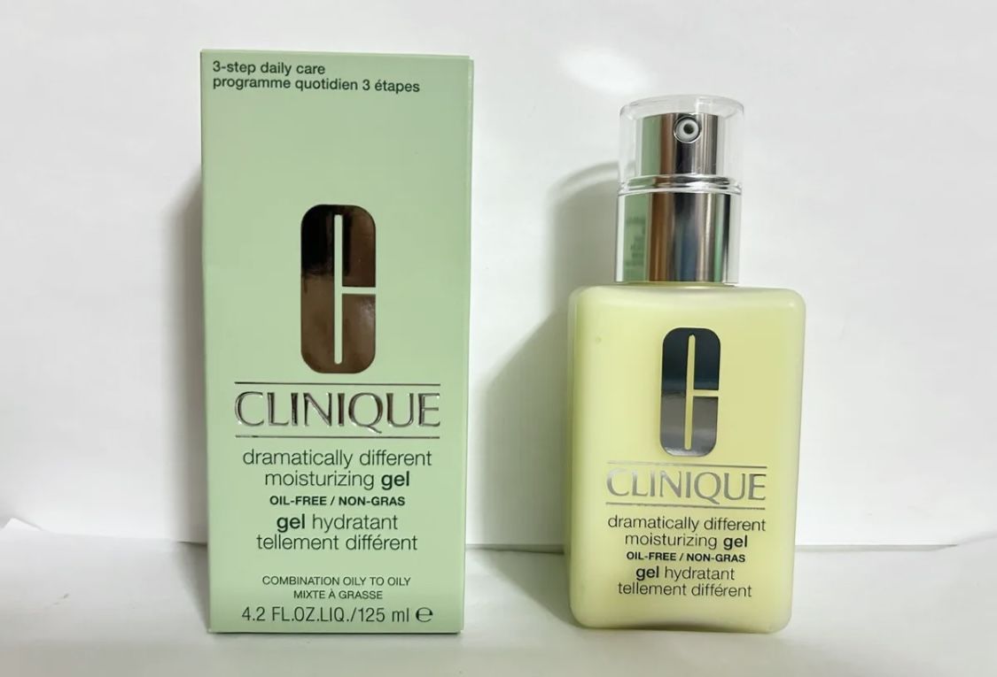 NEW SEALED Clinique Dramatically Different Moisturizing Gel With Pump 4.2oz New In Box