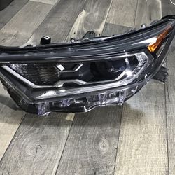 2019-2021+ TOYOTA RAV4 HYBRID HEADLIGHT FULL LED ORIGINAL OEM LEFT DRIVER SIDE IN ABSOLUTELY GREAT WORKING CONDITIONS NOTHING BROKEN OR FIXED