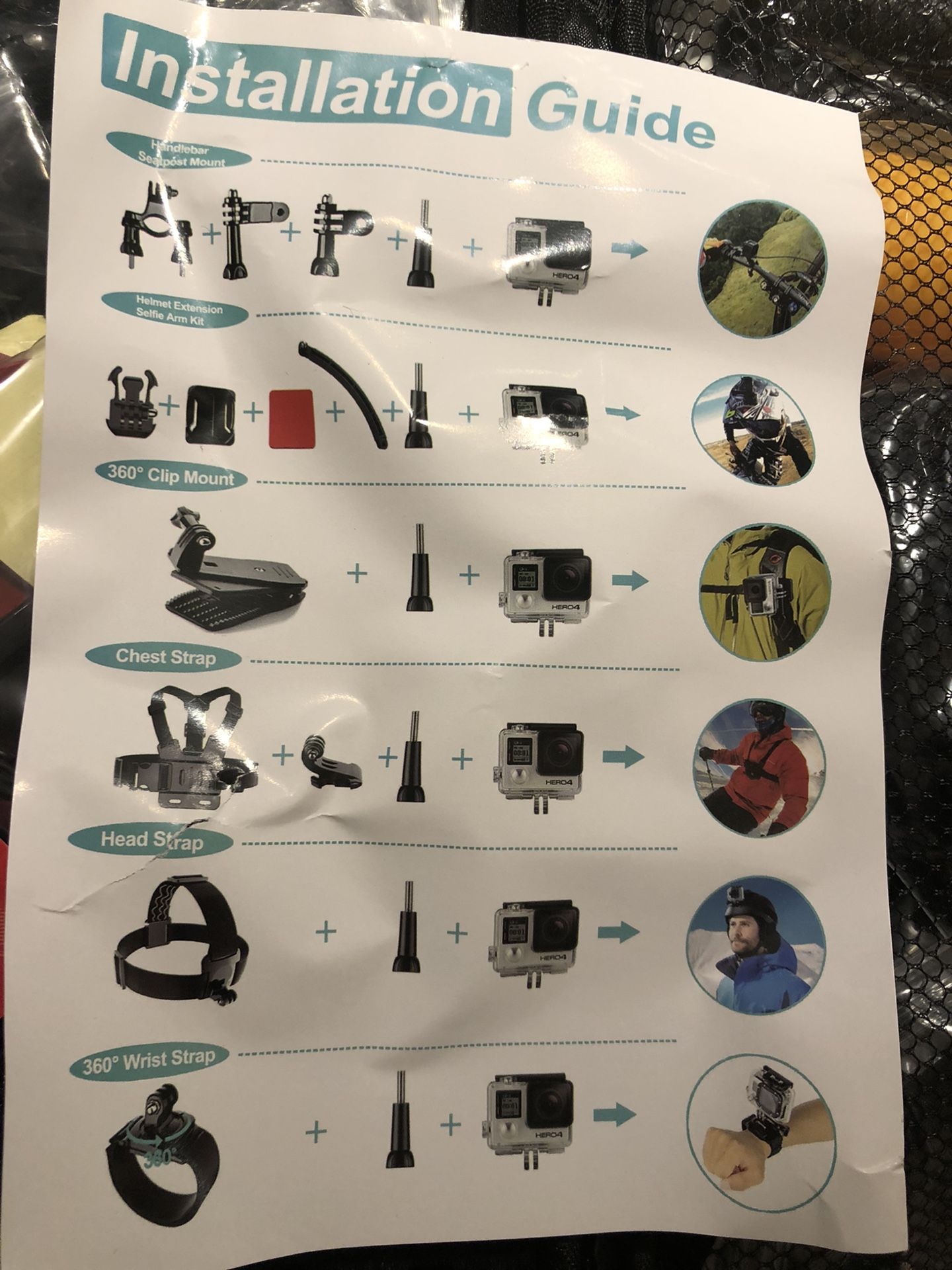 NEW Go Pro Attachments