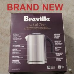 🔥 NEW Breville Soft Top Ikon Electric Kettle 54oz Stainless Steel Silver Kitchen Appliance Tea Coffee

Overall PERFECT Condition