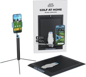 Golf Simulator - Golf Training Aid to Practice Wherever You Want – AI Powered Golf Simulators for Home for Golf Practice – Outdoor & Indoor Golf Simul