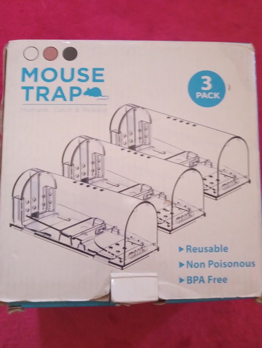 Humane No Kill Mouse Traps