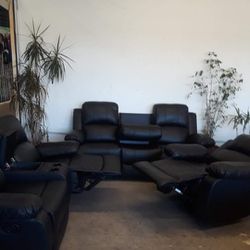 Sofa Reclinables 3pcs 