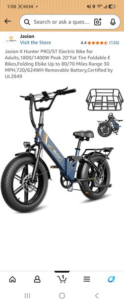 JASION E-BIKE electric bike