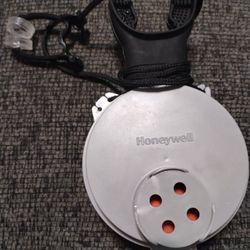 Boquilla para respirar químicos de refinería.