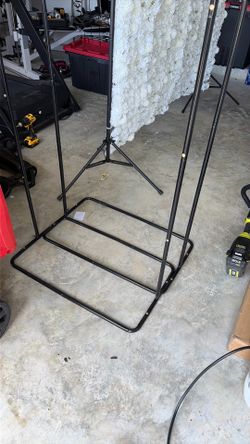 2 - 5’10” tall banner holders