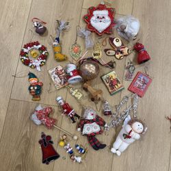 VINTAGE CHRISTMAS ORNAMENT ASSORTMENT #2