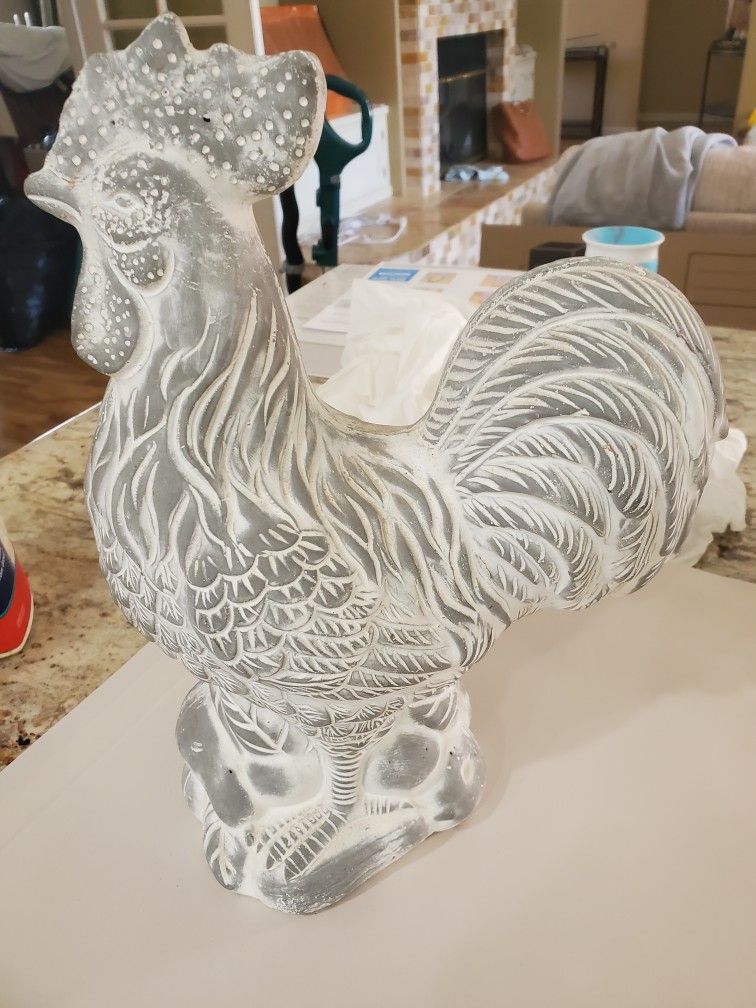 Rooster statue