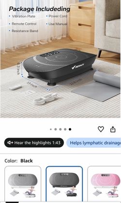 Exercise Vibration Plate
