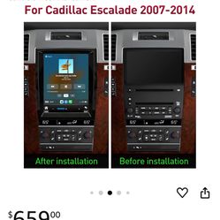 Escalade Tesla Screen 