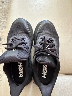 Black 3.5 kids hoka sneakers