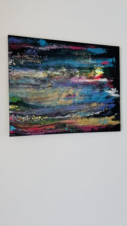 NEW Sunrise canvas 16x20”