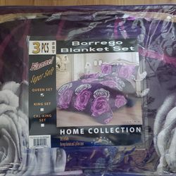 QUEEN SIZE BORREGO BLANKETS