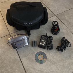 Sony Handycam “vhs” Video camera with night vision