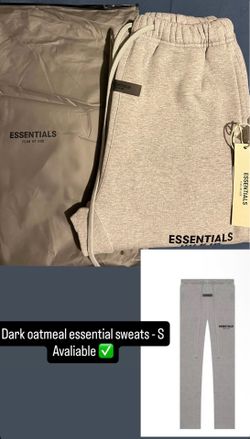 Dark Oatmeal Essentials sweatpants