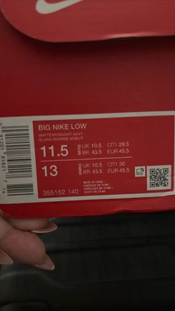 11.5 BIG NIKE LOW