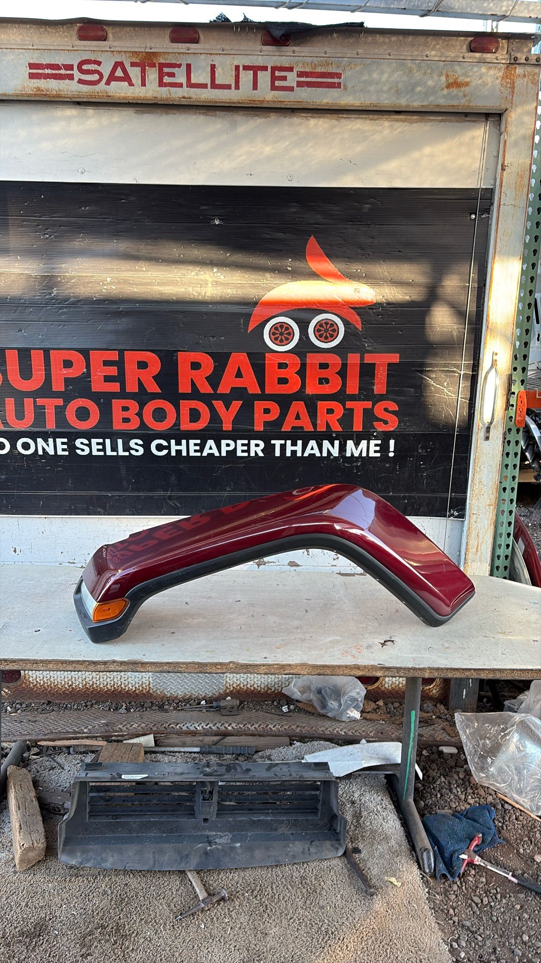 2018 Wrangler Fender Flare Driver Side Paintable OEM 2024