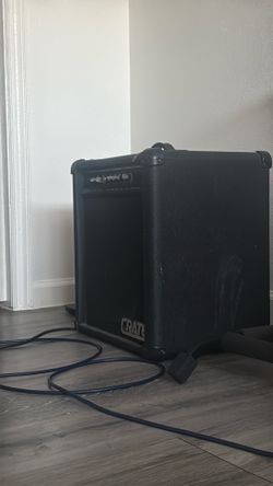 Guitar and amp combo