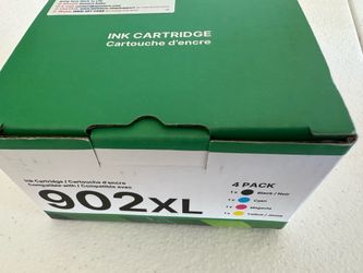 902XL Ink Cartridges for HP Printers Replacement for HP 902XL Ink Cartridges Combo Pack Work with Officejet Pro 6 6 Officejet 6958 695