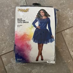 Spirit Halloween Blue Starter Tutu Dress