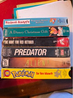 VHS tapes