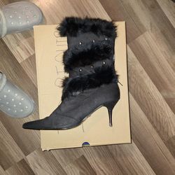 Wild Rose Heels Boots