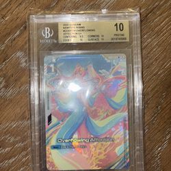 Overflowing Affection Gundam Newtype Rising - GD01-118 BGS 10