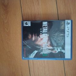 PS5 Game Metal Gear Solid A Snake Eater