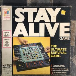 Vintage Board Game “Stay alive “