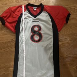 Universal Athletics Number 8 Jersey size large
