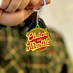 OG Crest Keychain (Rasta)