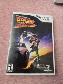 Nintendo Wii Back to the Future Video Game