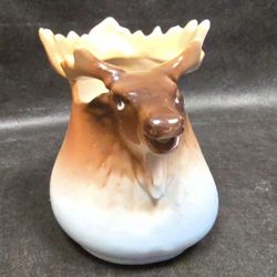 Vintage Moose Head Creamer Or Pitcher 