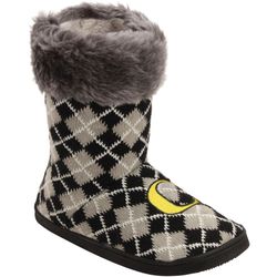 New Oregon Ducks Women's Argyle Fur Boots