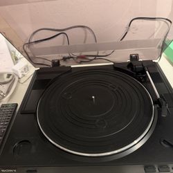 Sony Record Player 