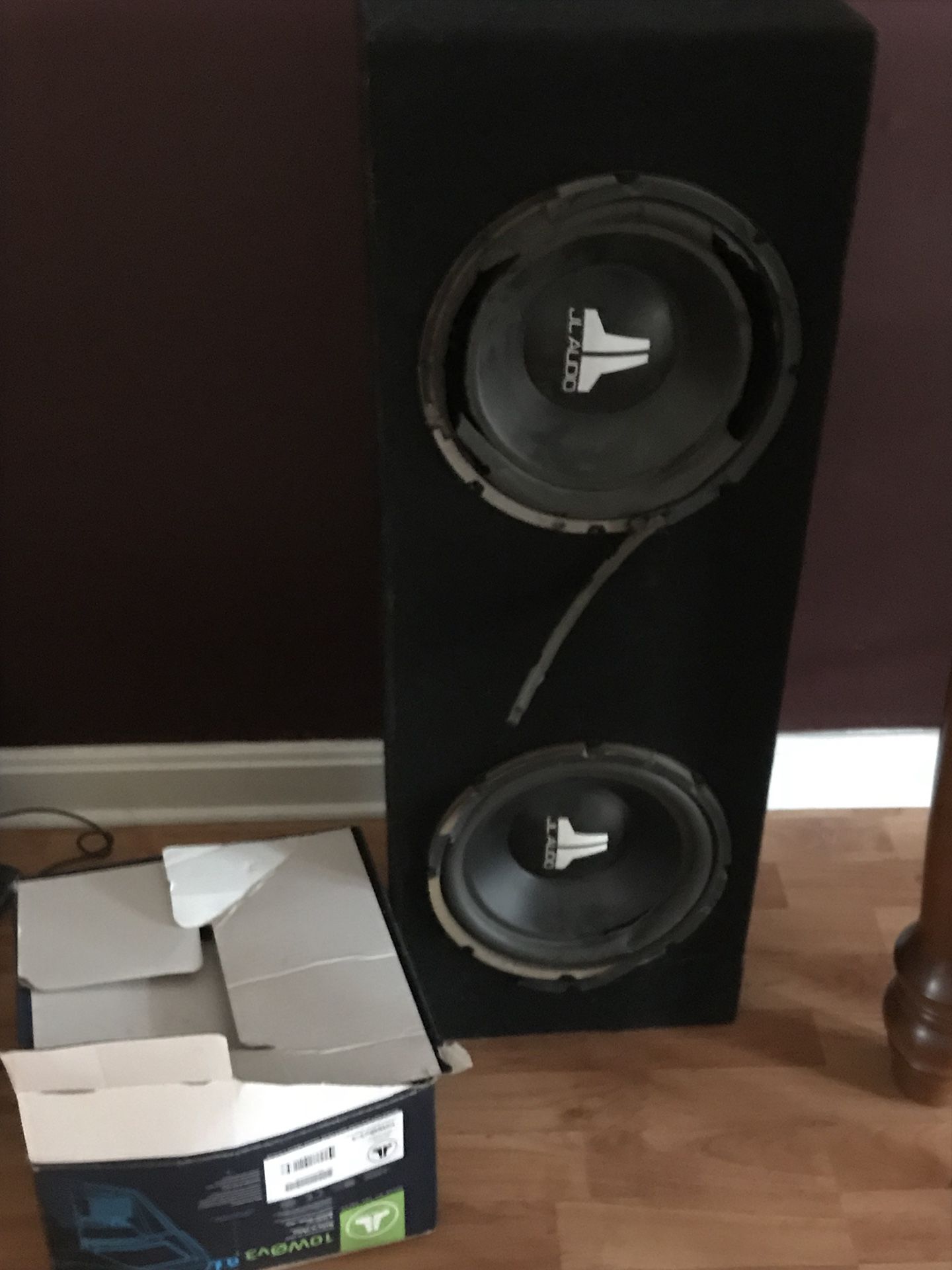 Brand new subwoofer in the box price is negotiable