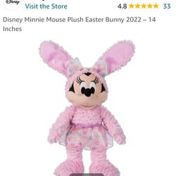 Disney Minnie Mouse Easter 2022 Plush Toy 