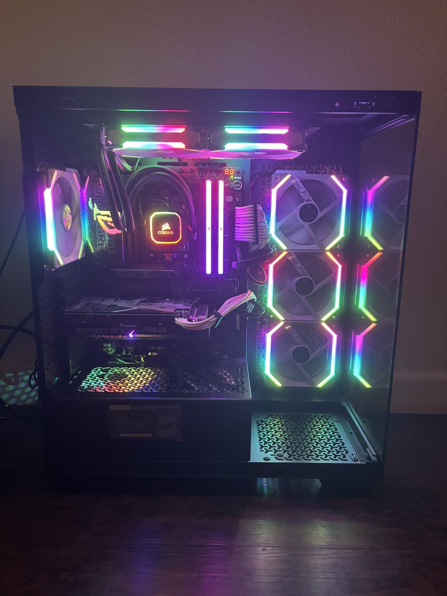 Gaming ROG STRIX Ryzen 9 9900X 500GB SSD 32GB Ram DDR5!! RTX 3060 12GB READ DESCRIPTION PICK UP ONLY NO TRADE 👉FIRM ON PRICE👈ONLY CASH 💵 💲1100
