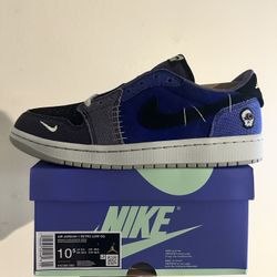 Mens Jordan Retro 1 Low Zion Voodoo Size 10.5