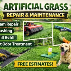 Artificial Grass Repair And Maintenance 