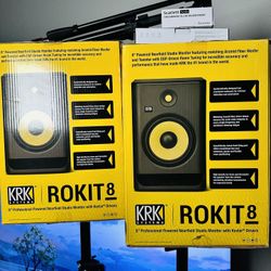 X2 KRK ROKIT 8 G4 + Stand 