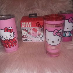 Hello Kitty Cup Or Vanity Vacuum New $20 Each