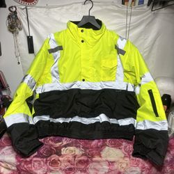 Men’s 2XL High Visibility Jacket 