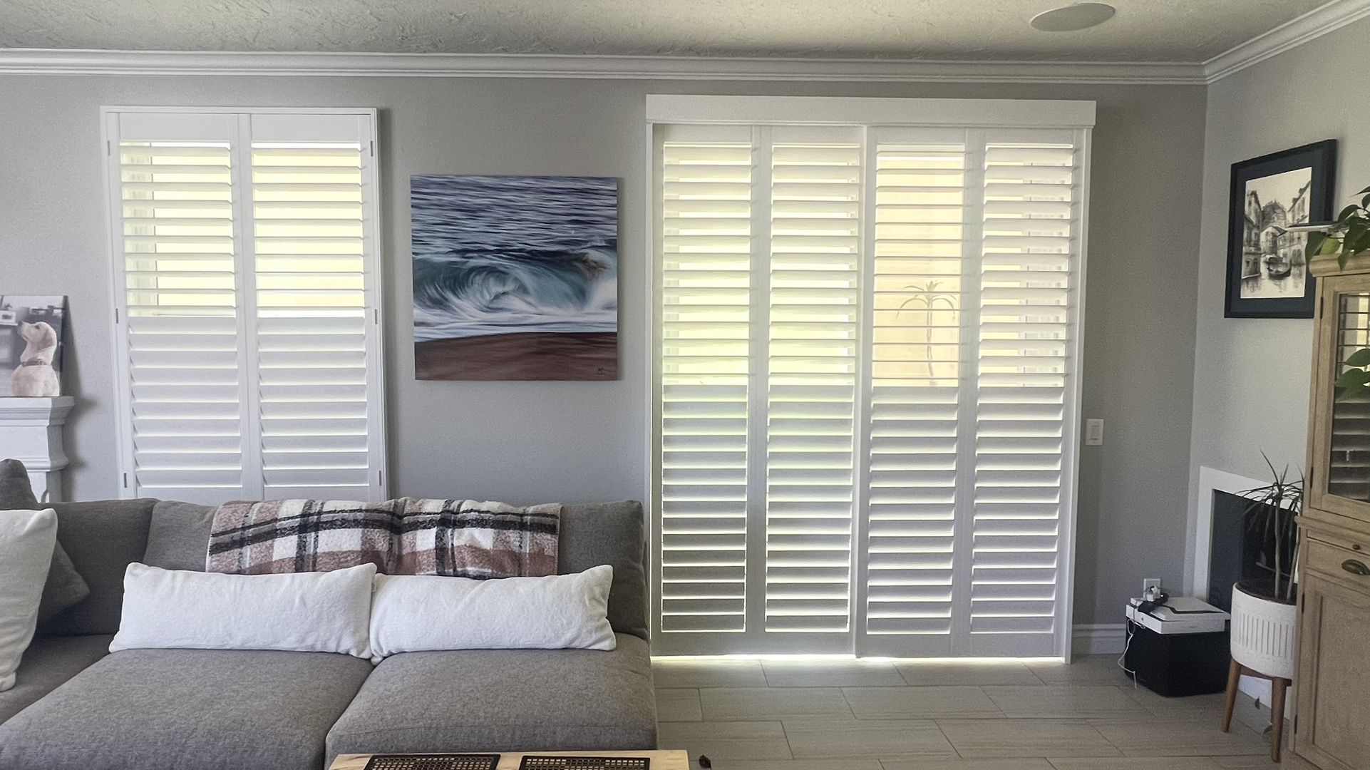 White Wood Shutters