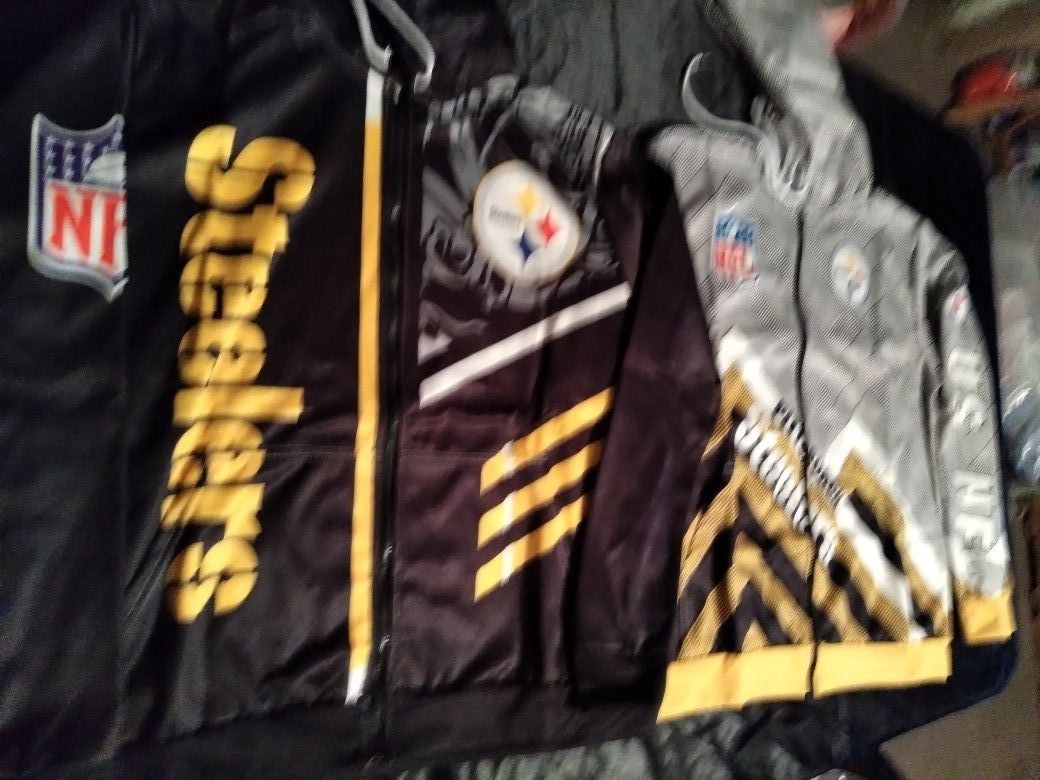 Steelers Light Weight Zippers, Hoodies ,sport Shoes , Mat